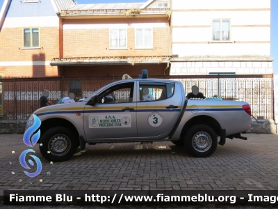 Mitsubishi L200 IV serie
ANA 
Protezione Civile 
Sezione Abruzzi
Parole chiave: Mitsubishi L200_IVserie