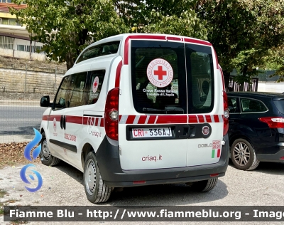 Fiat Dobló XL IV serie 
Croce Rossa Italiana 
Comitato di L’Aquila 
CRI 336 AJ
Parole chiave: Fiat Dobló_XL_IVserie CRI336AJ