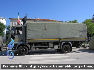 Iveco EuroCargo 150E21 II serie
Esercito Italiano
VIII Reggimento Trasporti "Casilina"
EI CH 727
Parole chiave: Iveco EuroCargo_150E21_IIserie EICH727