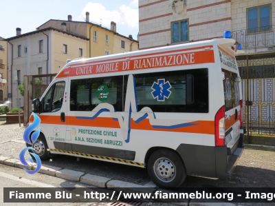 Fiat Ducato X250
Ambulanza 
ANA 
Protezione Civile
Sezione Abruzzi
Gruppo di Sulmona
Allestimento Fast - Ricondizionata Orion

Parole chiave: Fiat Ducato_X250 Ambulanza