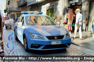 Seat Leon III serie Restyle 
Polizia di Stato 
Squadra Volante 
Allestimento NCT Nuova Carrozzeria Torinese 
POLIZIA M3269
Parole chiave: Seat Leon_IIIserie_restyle POLIZIAM3269