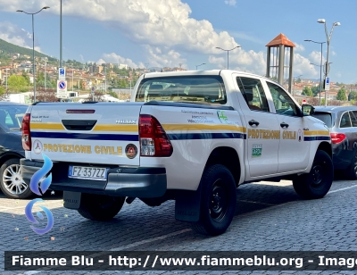 Toyota Hilux IX serie 
Protezione Civile 
Associazione Farmacisti Volontari L’Aquila 
Allestimento Totani 
Parole chiave: Toyota Hilux_IXserie