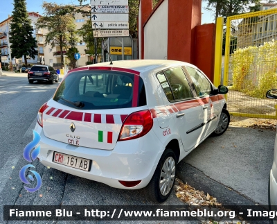 Renault Clio III serie 
Croce Rossa Italiana 
Comitato di L’Aquila
Infermiere Volontarie 
CRI 161 AB
Parole chiave: Renault Clio_IIIserie CRI161AB