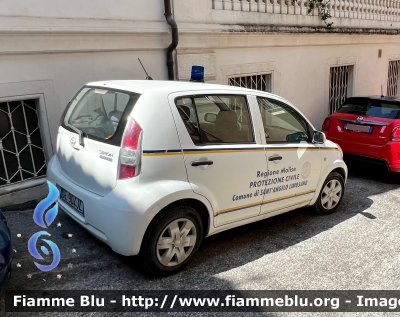 Daihatsu Sirion II serie 
Protezione Civile 
Regione Molise 
Comune di Sant’Angelo Limosano (CB)
Parole chiave: Daihatsu Sirion_IIserie