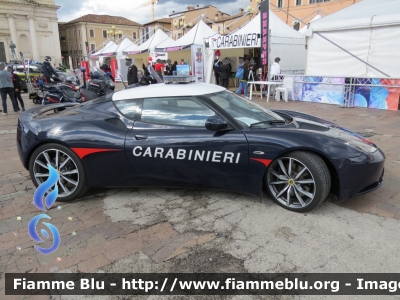 Lotus Evora S
Carabinieri
Nucleo Operativo Radiomobile
CC CX 313
Parole chiave: Lotus Evora_S CCCX313