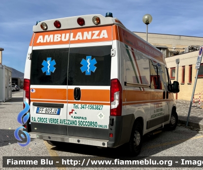 Fiat Ducato X290
Pubblica Assistenza Croce Verde Avezzano Soccorso 
Allestimento Orion
Parole chiave: Fiat Ducato_X290 Ambulanza