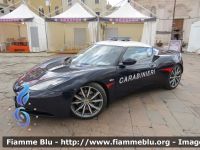 Lotus Evora S
Carabinieri
Nucleo Operativo Radiomobile
CC CX 313
Parole chiave: Lotus Evora_S CCCX313