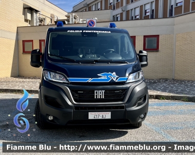 Fiat Ducato X290 Restyle 
Polizia Penitenziaria 
Servizio Traduzioni e Piantonamenti 
Minibus Trasporto Detenuti 
POLIZIA PENITENZIARIA 417 AJ
Parole chiave: Fiat Ducato_X290_restyle POLIZIAPENITENZIARIA417AJ