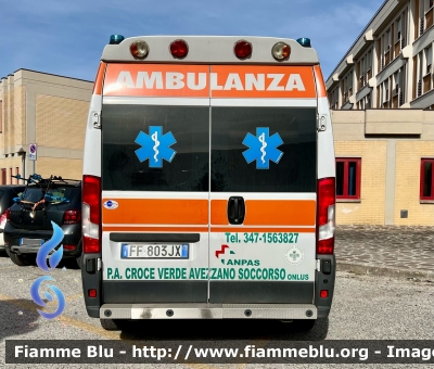 Fiat Ducato X290
Pubblica Assistenza Croce Verde Avezzano Soccorso 
Allestimento Orion
Parole chiave: Fiat Ducato_X290 Ambulanza