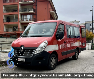 Renault Master IV serie Restyle 
Vigili del Fuoco 
Comando Provinciale di L’Aquila 
VF 27540
Parole chiave: Renault Master_IVserie_Restyle VF27540