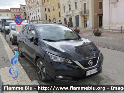 Nissan Leaf II serie
Carabinieri
Comando Carabinieri Unità per la tutela Forestale Ambientale ed Agroalimentare
CC EE 629
Parole chiave: Nissan Leaf_IIserie CCEE629