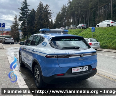 Alfa Romeo Tonale
Polizia di Stato 
Squadra Volante 
Allestimento FCA 
POLIZIA M8175
Parole chiave: Alfa-Romeo Tonale POLIZIAM8175