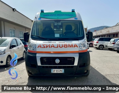 Fiat Ducato X250
Abruzzo Assistenza Ambulanza 
Allestimento Orion 
Codice Automezzo 05
Parole chiave: Fiat Ducato_x250 Ambulanza