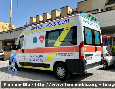 Fiat Ducato X250
Abruzzo Assistenza Ambulanza 
Allestimento Orion 
Codice Automezzo 05
Parole chiave: Fiat Ducato_x250 Ambulanza