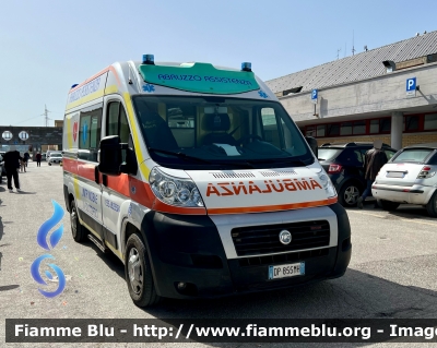 Fiat Ducato X250
Abruzzo Assistenza Ambulanza 
Allestimento Orion 
Codice Automezzo 05
Parole chiave: Fiat Ducato_x250 Ambulanza