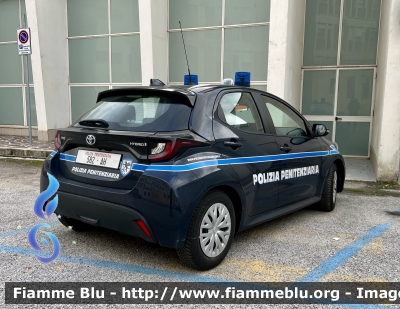 Toyota Yaris Hybrid IV serie 
Polizia Penitenziaria 
Servizio Traduzioni e Piantonamenti 
Allestimento Focaccia 
POLIZIA PENITENZIARIA 582 AH
Parole chiave: Toyota Yaris_Hybrid_IVserie POLIZIAPENITENZIARIA582AH