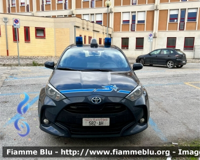 Toyota Yaris Hybrid IV serie 
Polizia Penitenziaria 
Servizio Traduzioni e Piantonamenti 
Allestimento Focaccia 
POLIZIA PENITENZIARIA 582 AH
Parole chiave: Toyota Yaris_Hybrid_IVserie POLIZIAPENITENZIARIA582AH