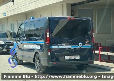 Fiat Nuovo Talento 
Polizia Penitenziaria 
Servizio Traduzioni e Piantonamenti 
Veicolo per Traduzione Detenuti allestimento Focaccia 
POLIZIA PENITENZIARIA 493 AG 
Parole chiave: Fiat Nuovo_Talento POLIZIAPENITENZIARIA493AG