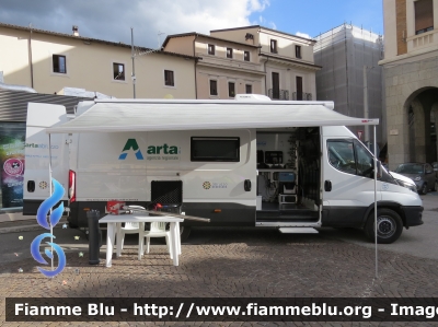 Iveco Daily VI serie restyle
ARTA Abruzzo
Agenzia Regionale per la Tutela dell'Ambiente
Nucleo Mobile Tutela Ambientale
Allestimento Elital Space and Defence
Parole chiave: Iveco Daily_VIserie_restyle