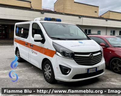 Opel Vivaro IV serie 
Plurima- Trasporto Sanitario Regione Marche 
Ospedali Riuniti - Polo Ospedaliero Universitario 
Allestimento Bollanti 

Parole chiave: Opel Vivaro_IVserie