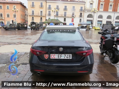 Alfa Romeo Nuova Giulia
Carabinieri
Nucleo Operativo Radiomobile
Allestimento FCA
CC EF 748
Parole chiave: Alfa-Romeo Nuva_Giulia CCEF748