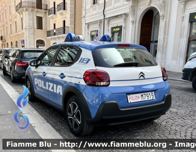 Citroen C3 III serie 
Polizia di Stato 
Allestimento Focaccia 
POLIZIA M7919
Parole chiave: Citroen_C3_IIIserie POLIZIAM7919