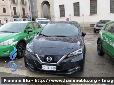 Nissan Leaf II serie
Carabinieri
Comando Carabinieri Unità per la tutela Forestale Ambientale ed Agroalimentare
CC EE 629
Parole chiave: Nissan Leaf_IIserie CCEE629