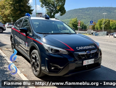 Subaru XV II serie
Carabinieri 
Comando Carabinieri Unità per la Tutela Forestale Ambientale ed Agroalimentare 
Allestimento Cita Seconda 
CC EL 118
Parole chiave: Subaru XV_IIserie CCEL118