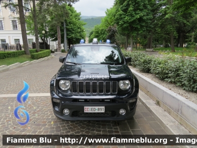 Jeep Renegade restyle
Carabinieri
Allestimento FCA
CC ED 891
Parole chiave: Jeep Renegade_restyle CCED891