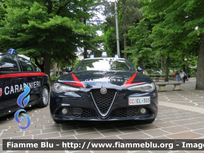 Alfa Romeo Nuova Giulia
Carabinieri
Nucleo Operativo Radiomobile
Allestimento FCA 
CC EL 303
Parole chiave: Alfa-Romeo Nuova_Giulia CCEL303