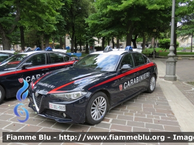 Alfa Romeo Nuova Giulia
Carabinieri
Nucleo Operativo Radiomobile
Allestimento FCA 
CC EL 303
Parole chiave: Alfa-Romeo Nuova_Giulia CCEL303