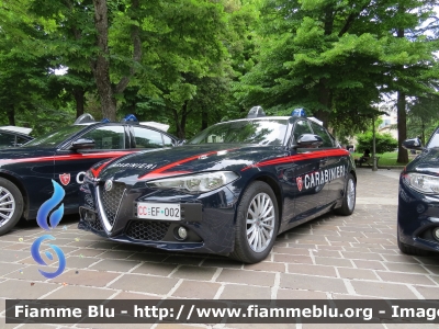 Alfa Romeo Nuova Giulia 
Carabinieri
Nucleo Operativo Radiomobile 
Allestimento FCA
CC EF 002
Parole chiave: Alfa-Romeo Nuova_Giulia CCEF002