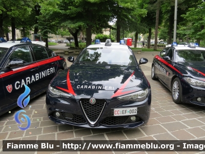 Alfa Romeo Nuova Giulia 
Carabinieri
Nucleo Operativo Radiomobile 
Allestimento FCA
CC EF 002
Parole chiave: Alfa-Romeo Nuova_Giulia CCEF002