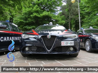 Alfa Romeo Nuova Giulia 
Carabinieri
Nucleo Operativo Radiomobile 
Allestimento FCA
CC EF 002
Parole chiave: Alfa-Romeo Nuova_Giulia CCEF002