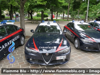 Alfa Romeo Nuova Giulia
Carabinieri
Nucleo Operativo Radiomobile
Allestimento FCA 
CC EF 003
Parole chiave: Alfa-Romeo Nuova_Giulia CCEF003