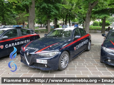 Alfa Romeo Nuova Giulia 
Carabinieri
Nucleo Operativo Radiomobile
Allestimento FCA
CC EF 747
Parole chiave: Alfa-Romeo Nuova_Giulia CCEF747