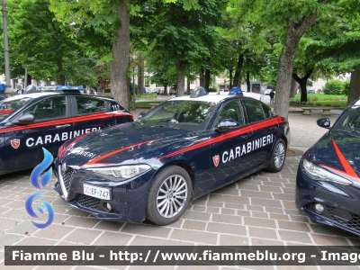 Alfa Romeo Nuova Giulia 
Carabinieri
Nucleo Operativo Radiomobile
Allestimento FCA
CC EF 747
Parole chiave: Alfa-Romeo Nuova_Giulia CCEF747