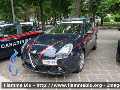 Alfa Romeo Nuova Giulietta restyle
Carabinieri 
Nucleo Operativo Radiomobile
Allestimento NCT Nuova Carrozzeria Torinese
CC DV 959
Parole chiave: Alfa-Romeo Nuova_Giulietta_restyle CCDV959