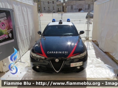 Alfa Romeo Nuova Giulia
Carabinieri
Nucleo Operativo Radiomobile
Allestimento FCA
CC EF 748
Parole chiave: Alfa Romeo_Nuova_Giulia CCEF748