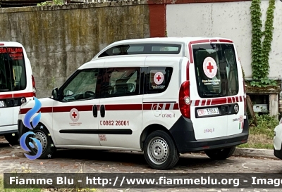 Fiat Dobló XL IV serie 
Croce Rossa Italiana 
Comitato di L’Aquila 
CRI 336 AJ
Parole chiave: Fiat Dobló_XL_IVserie CRI336AJ