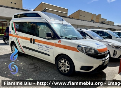 Fiat Dobló XL IV serie 
Pubblica Assistenza Bussi Soccorso 
Allestimento Maf 
Parole chiave: Fiat Dobló_XL_IVserie