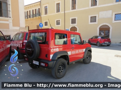 Suzuki Jimny III serie 
Vigili del Fuoco
Comando Provinciale di L'Aquila
Allestimento Totani
VF 32719
Parole chiave: Suzuki Jimny_IIIserie VF32719