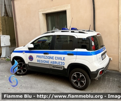 Fiat Nuova Panda Cross II serie 
Protezione Civile 
Regione Abruzzo 
Parole chiave: Fiat Nuova_Panda_Cross_IIserie