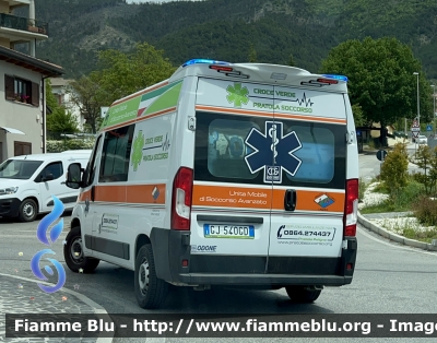 Fiat Ducato X290 restyle 
Croce Verde Pratola Soccorso 
Allestimento ODONE 
Parole chiave: Fiat Ducato_X290_restyle ambulanza