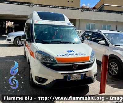 Fiat Dobló XL IV serie 
Pubblica Assistenza Bussi Soccorso 
Allestimento Maf 
Parole chiave: Fiat Dobló_XL_IVserie