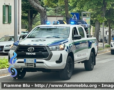 Toyota Hilux IX serie 
Protezione Civile 
Regione Abruzzo 
Allestimento Tekne 
Cod.Automezzo 131
Parole chiave: Toyota Hilux_IXserie