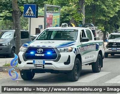 Toyota Hilux IX serie 
Protezione Civile 
Regione Abruzzo 
Allestimento Tekne 
Cod.Automezzo 117
Parole chiave: Toyota Hilux_IXserie