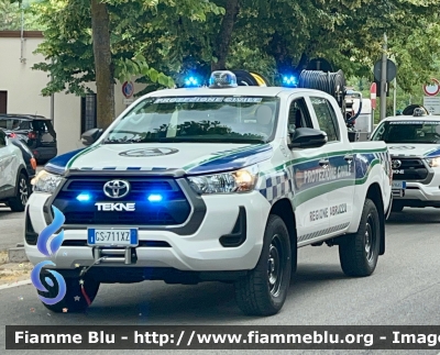 Toyota Hilux IX serie 
Protezione Civile 
Regione Abruzzo 
Allestimento Tekne 
Cod.Automezzo 127
Parole chiave: Toyota Hilux_IXserie