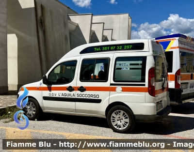 Fiat Dobló II serie 
ASD SAM L’Aquila Soccorso 
Taxi Sanitario 
Parole chiave: Fiat Dobló_IIserie