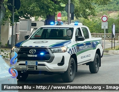 Toyota Hilux IX serie 
Protezione Civile 
Regione Abruzzo 
Allestimento Tekne 
Cod.Automezzo 120
Parole chiave: Toyota Hilux_IXserie